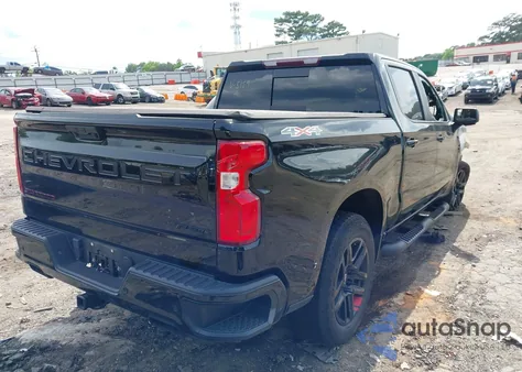 2022 Chevrolet Silverado 1500 4Wd Short Bed Rst из США, поврежденный, VIN 1GCUDEEL9NZ635159